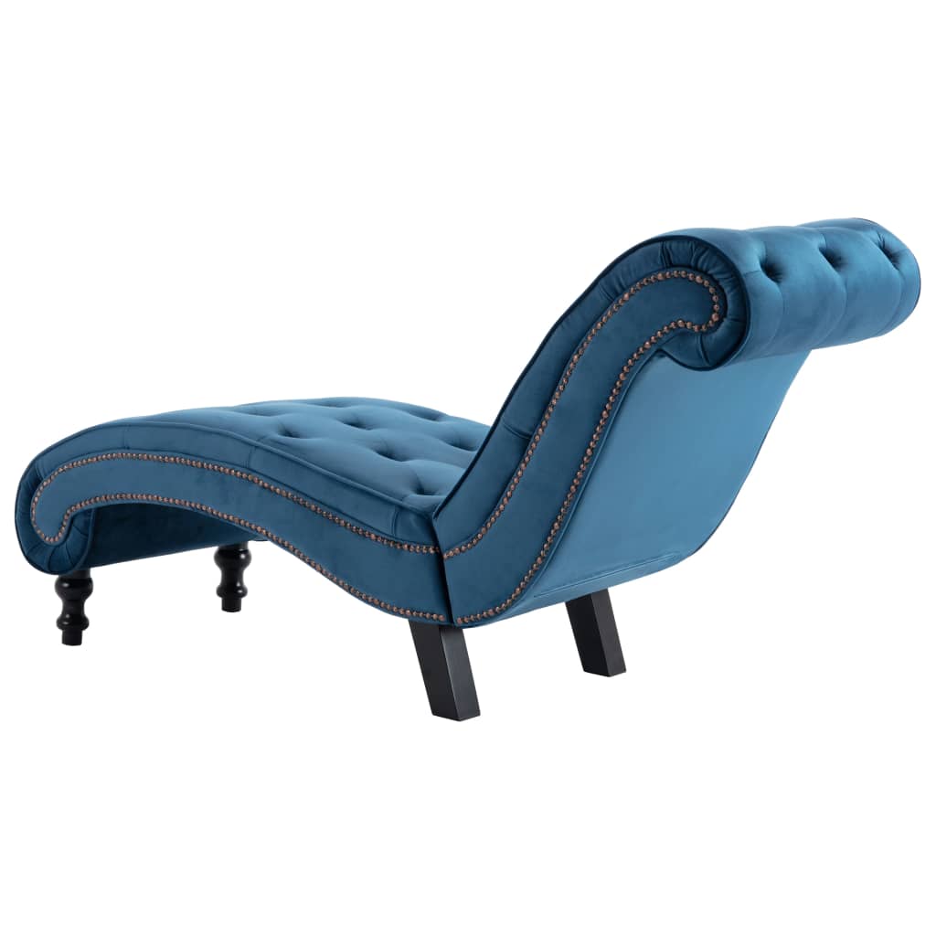 Chaise longue fluweel