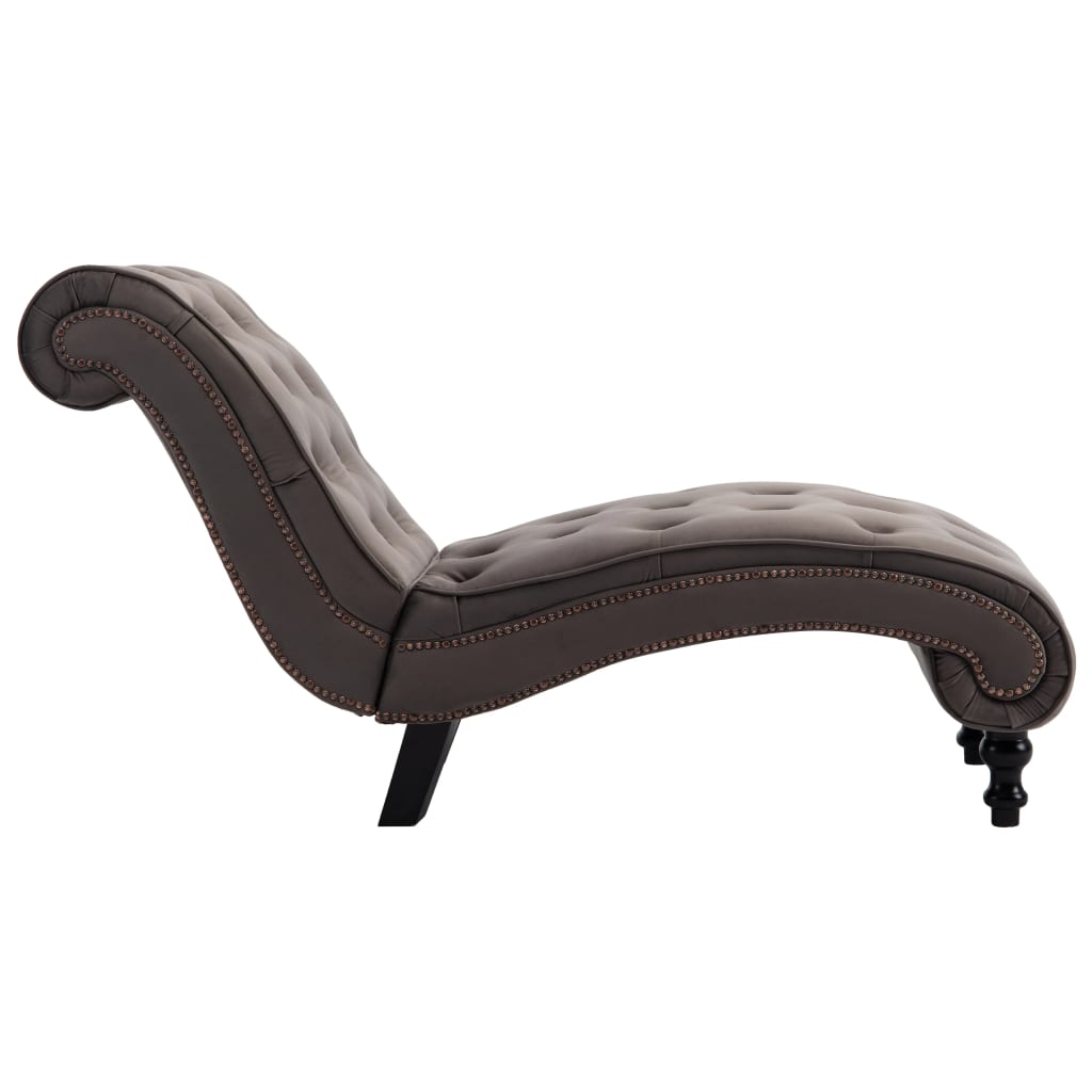 Chaise longue fluweel