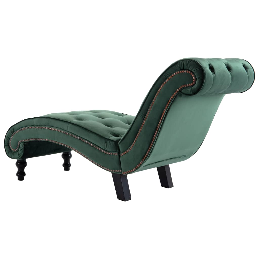 Chaise longue fluweel