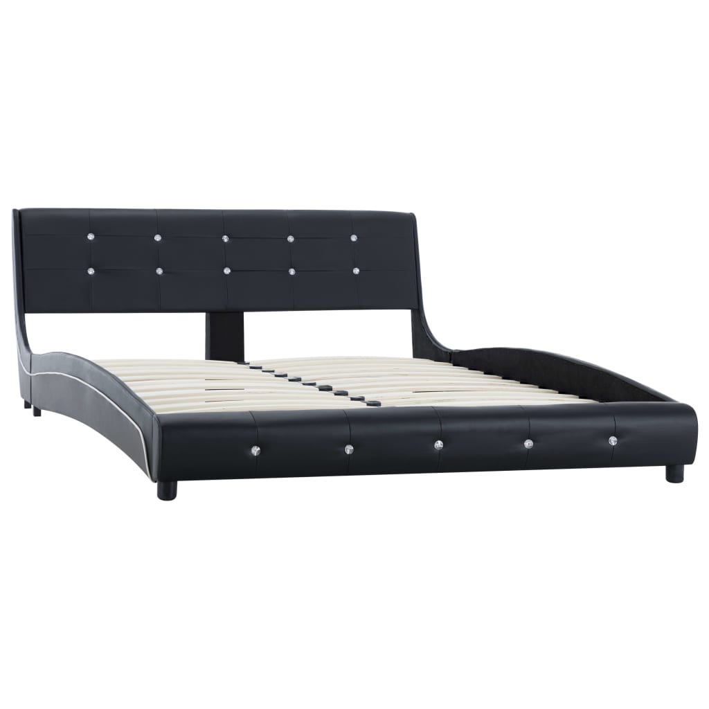 Bedframe kunstleer 90x200 cm