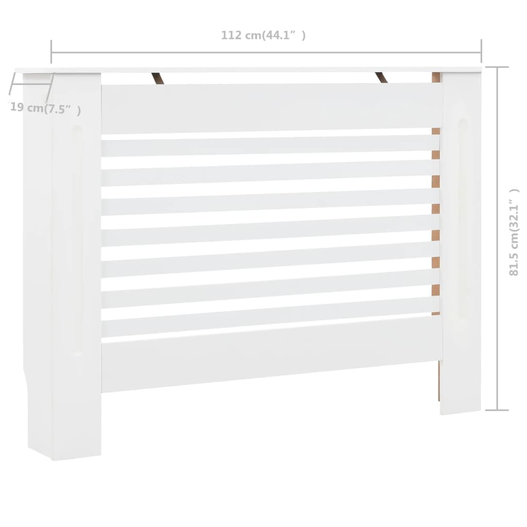 Radiatorombouw 172x19x81,5 cm MDF