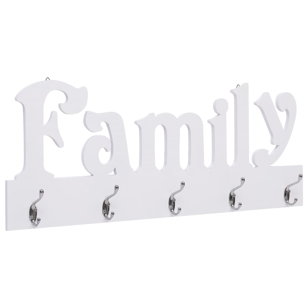 Wandkapstok FAMILY 74x29,5 cm