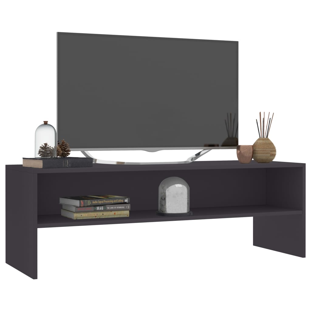 Tv-meubel 120x40x40 cm bewerkt hout eikenkleurig