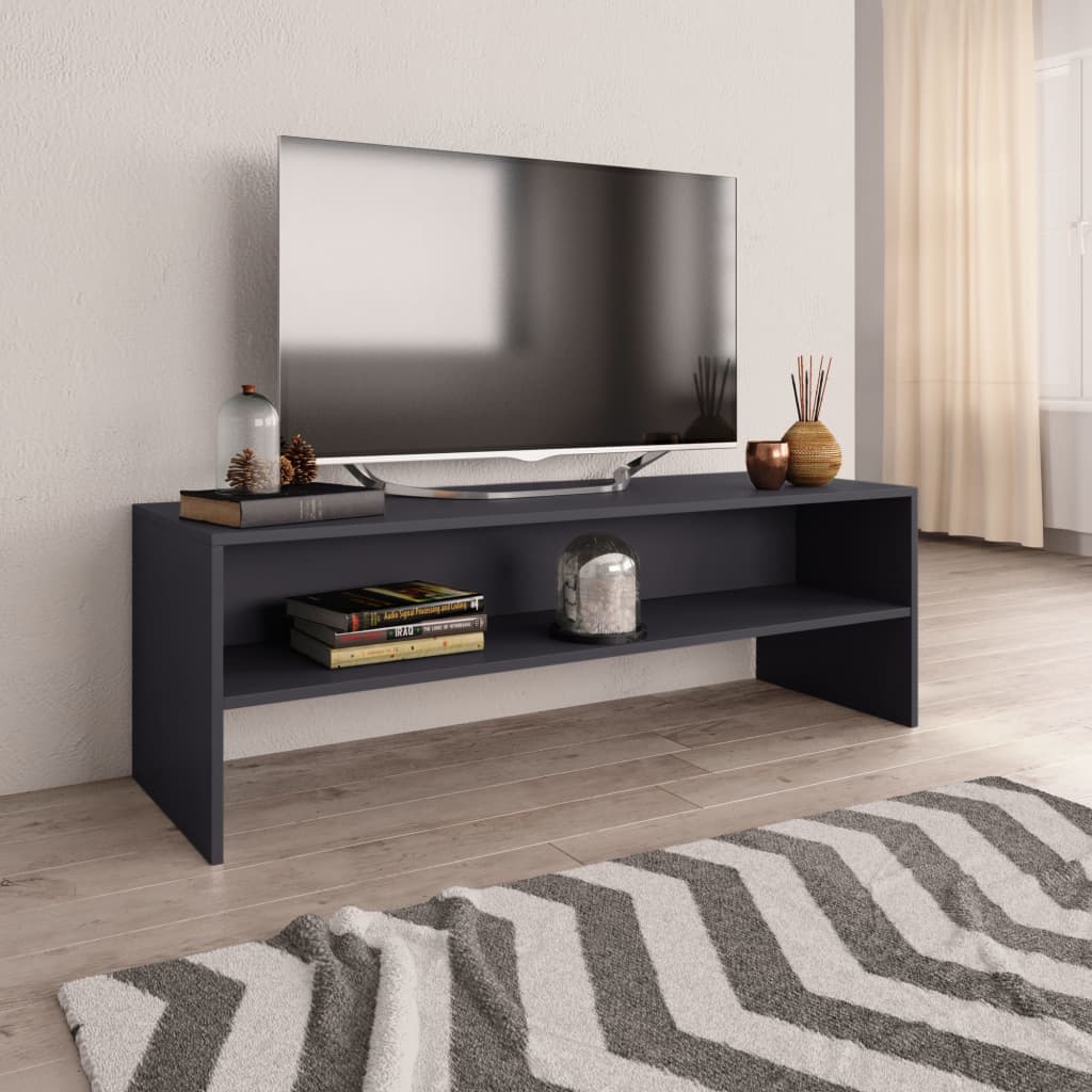 Tv-meubel 120x40x40 cm bewerkt hout eikenkleurig