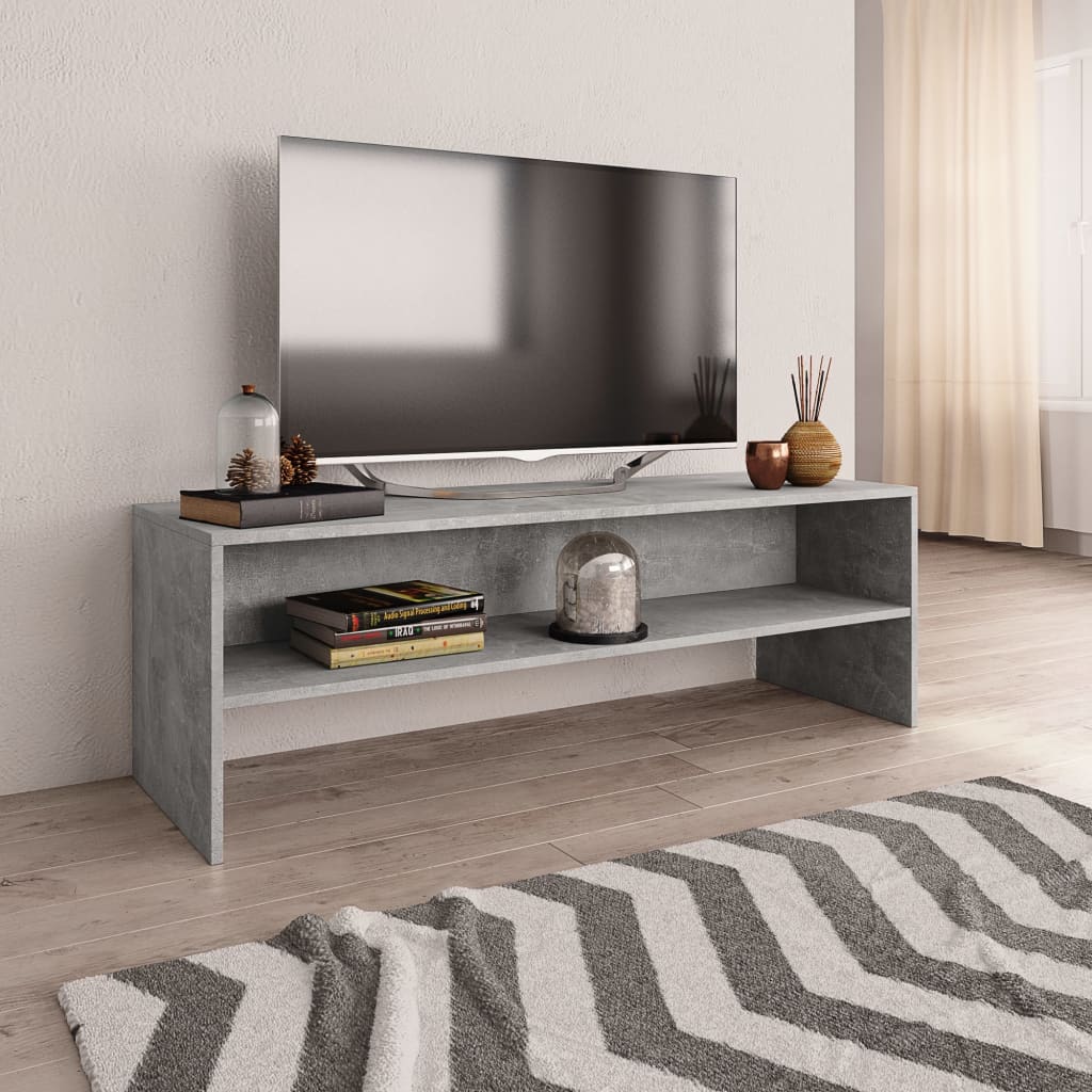 Tv-meubel 120x40x40 cm bewerkt hout eikenkleurig