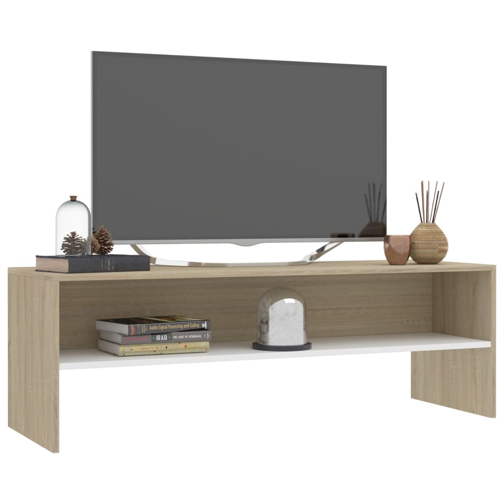 Tv-meubel 120x40x40 cm bewerkt hout