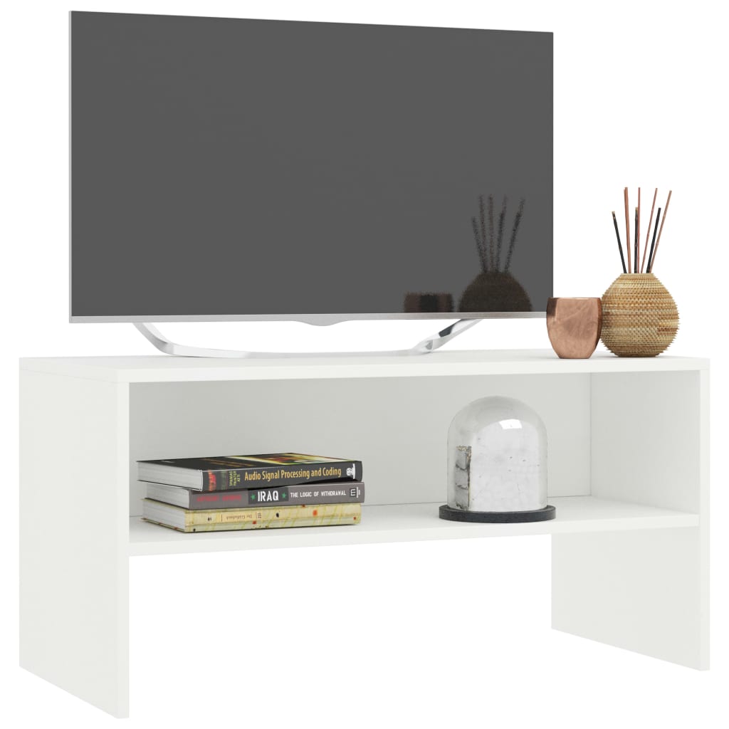 Tv-meubel 80x40x40 cm bewerkt hout sonoma eikenkleurig