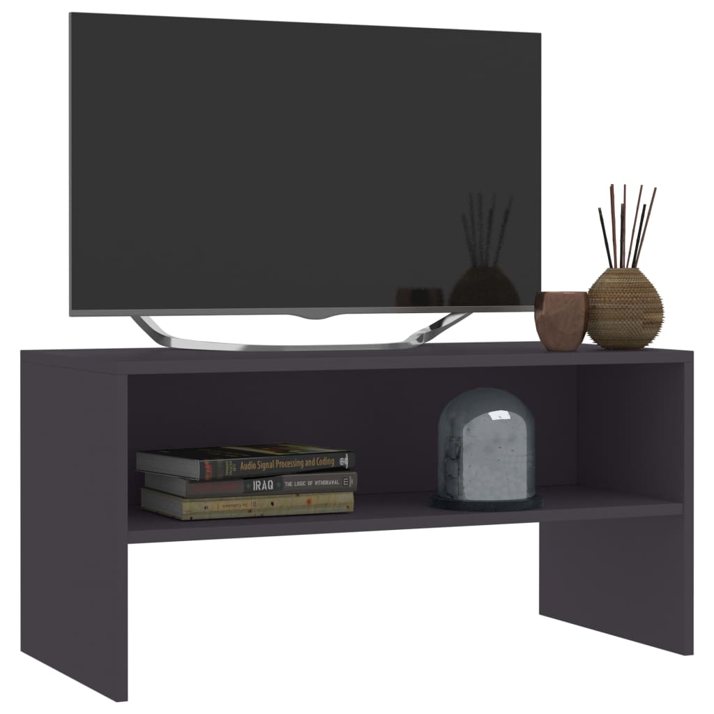 Tv-meubel 80x40x40 cm bewerkt hout