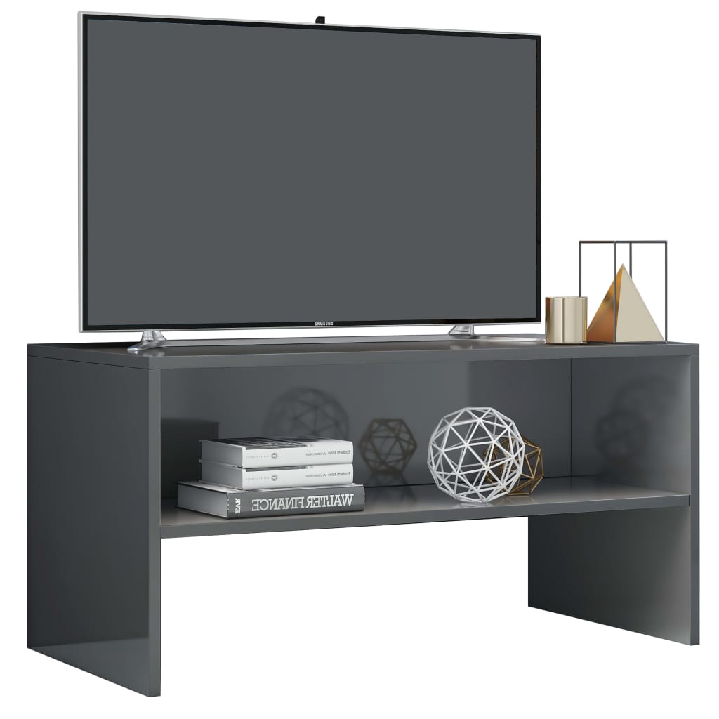 Tv-meubel 80x40x40 cm bewerkt hout