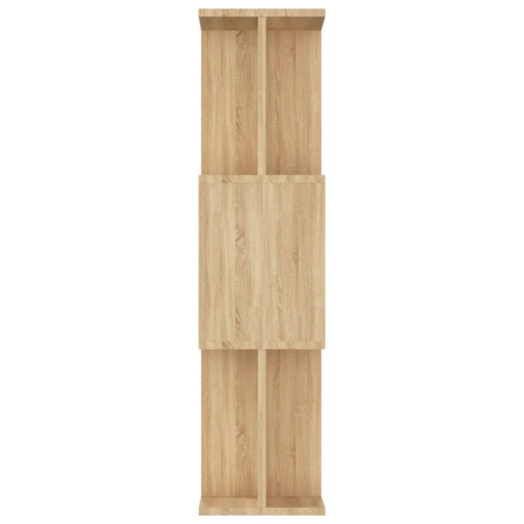 Boekenkast/kamerscherm 80x24x96 cm bewerkt hout