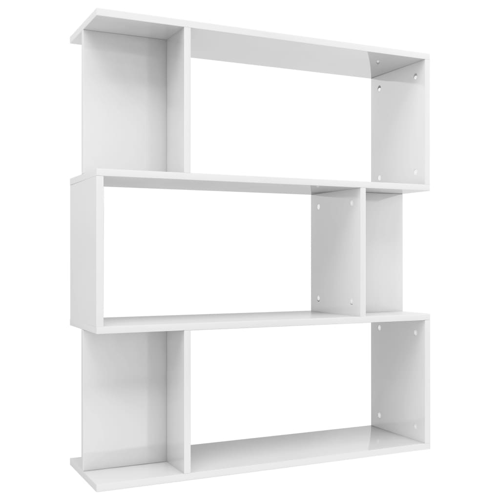 Boekenkast/kamerscherm 80x24x96 cm bewerkt hout