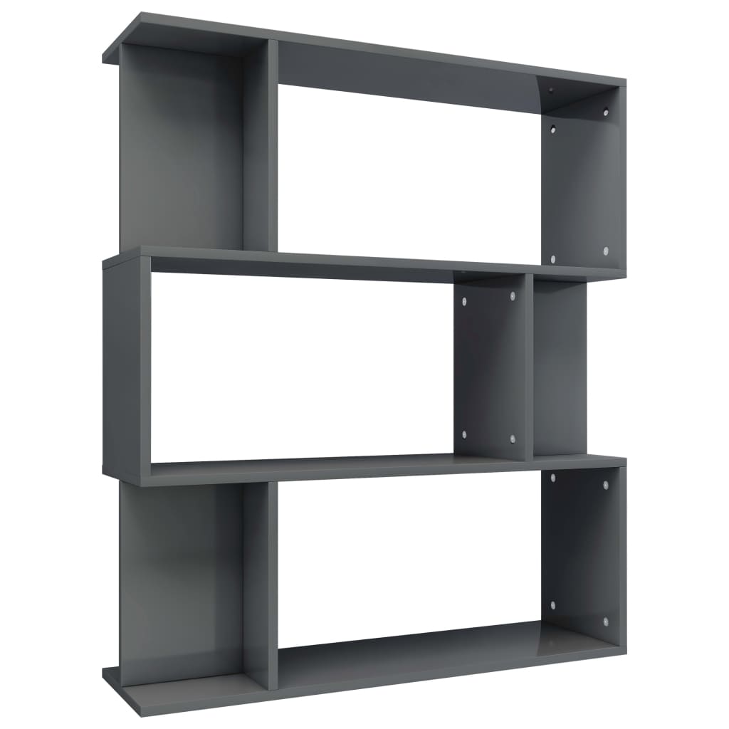 Boekenkast/kamerscherm 80x24x96 cm bewerkt hout