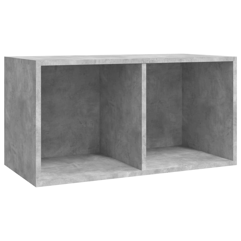 Opbergbox voor LP's 71x34x36 cm bewerkt hout