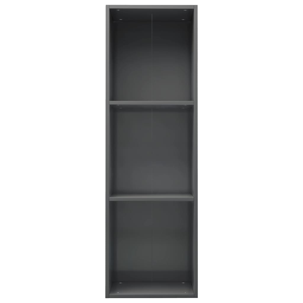 Boekenkast/tv-meubel 36x30x114 cm hout grijs sonoma eiken