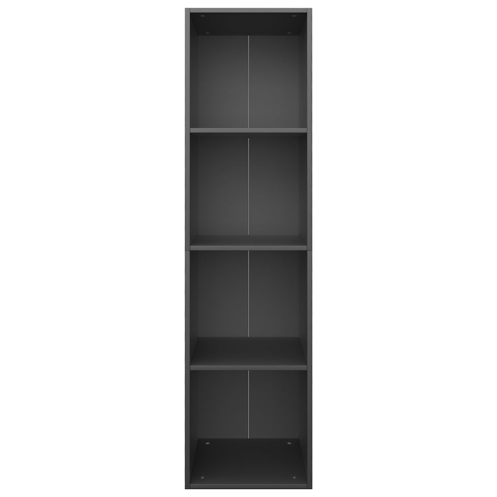 Boekenkast/tv-meubel 36x30x143 cm bewerkt hout