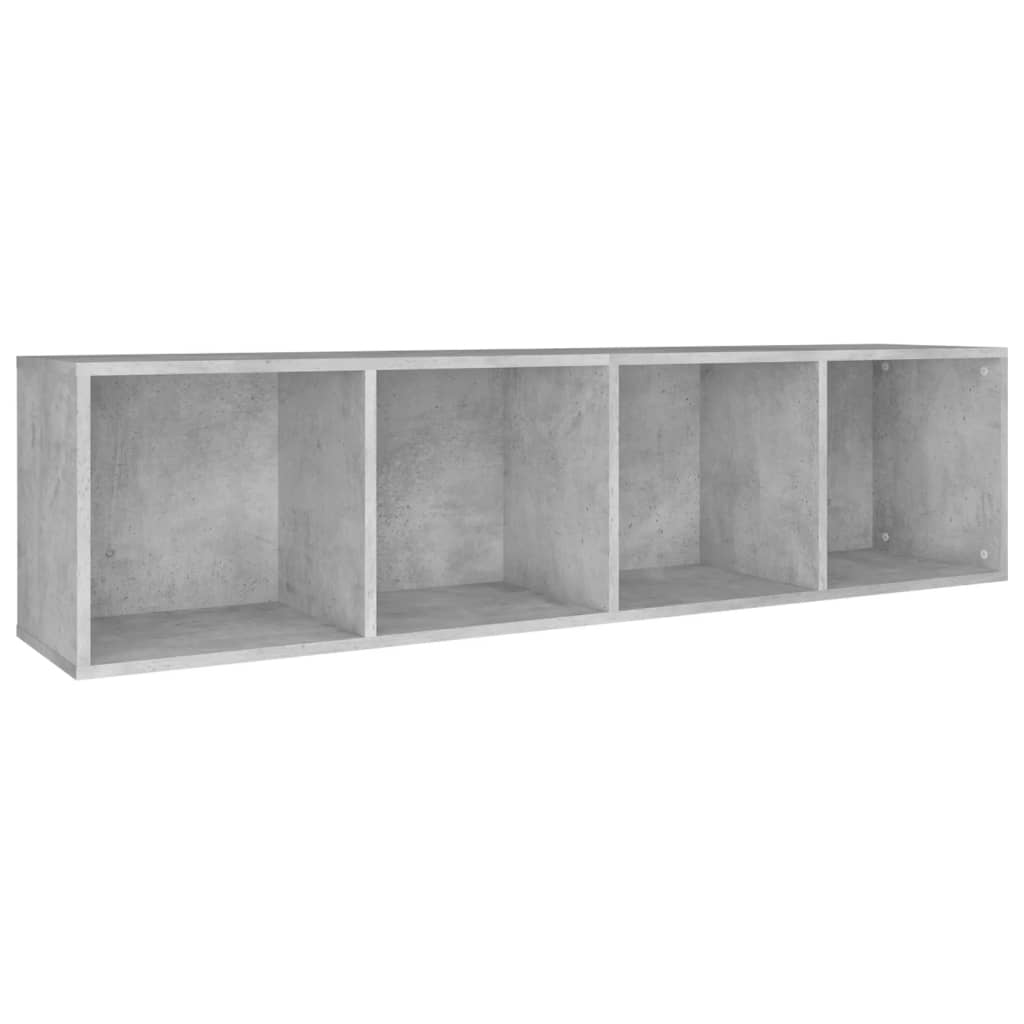 Boekenkast/tv-meubel 36x30x143 cm bewerkt hout