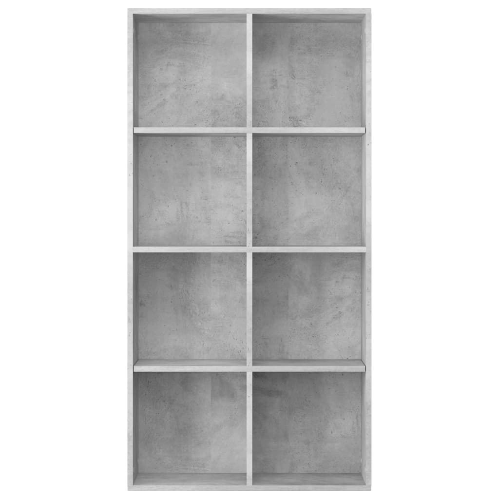 Boekenkast/dressoir 66x30x130 cm bewerkt hout eikenkleur