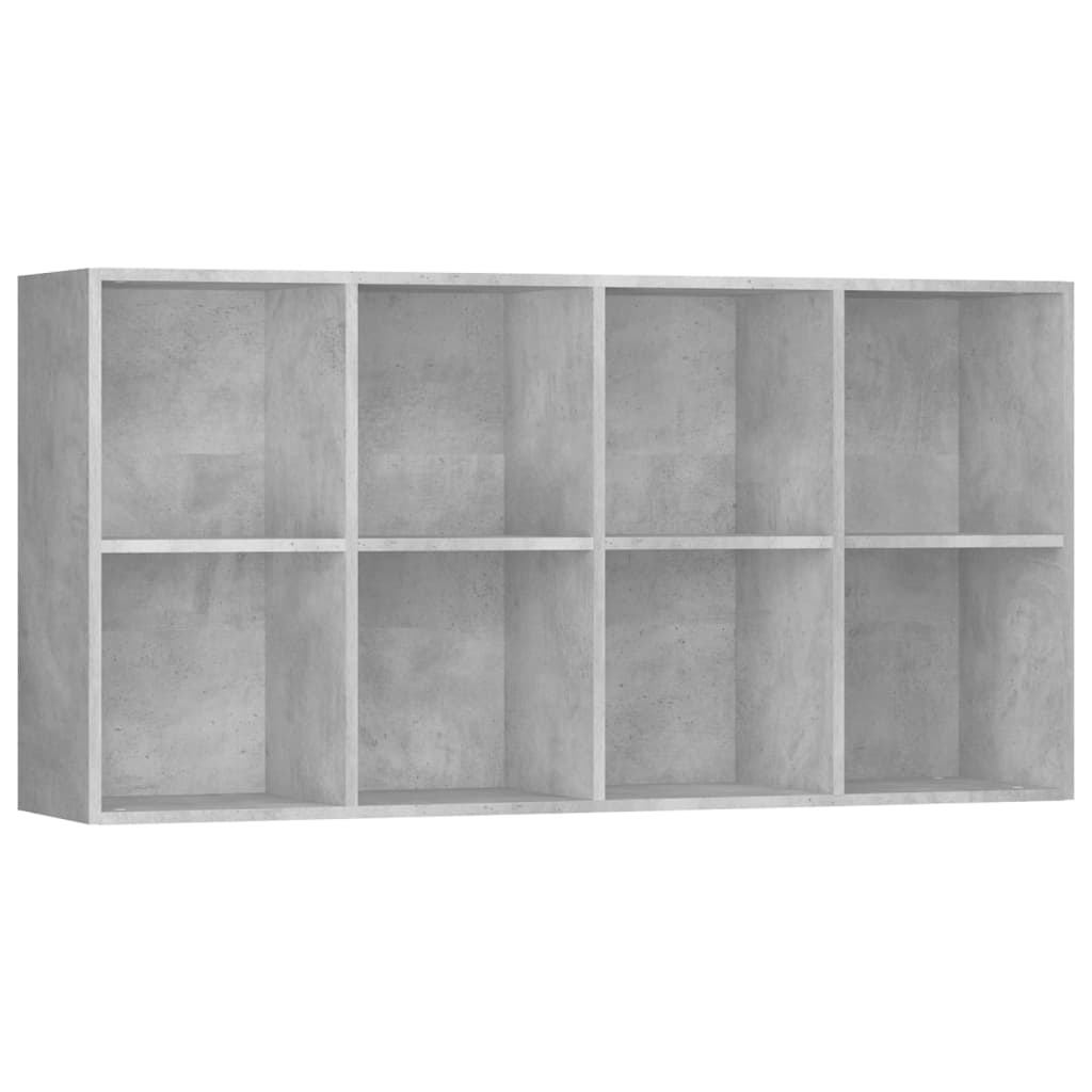 Boekenkast/dressoir 66x30x130 cm bewerkt hout eikenkleur