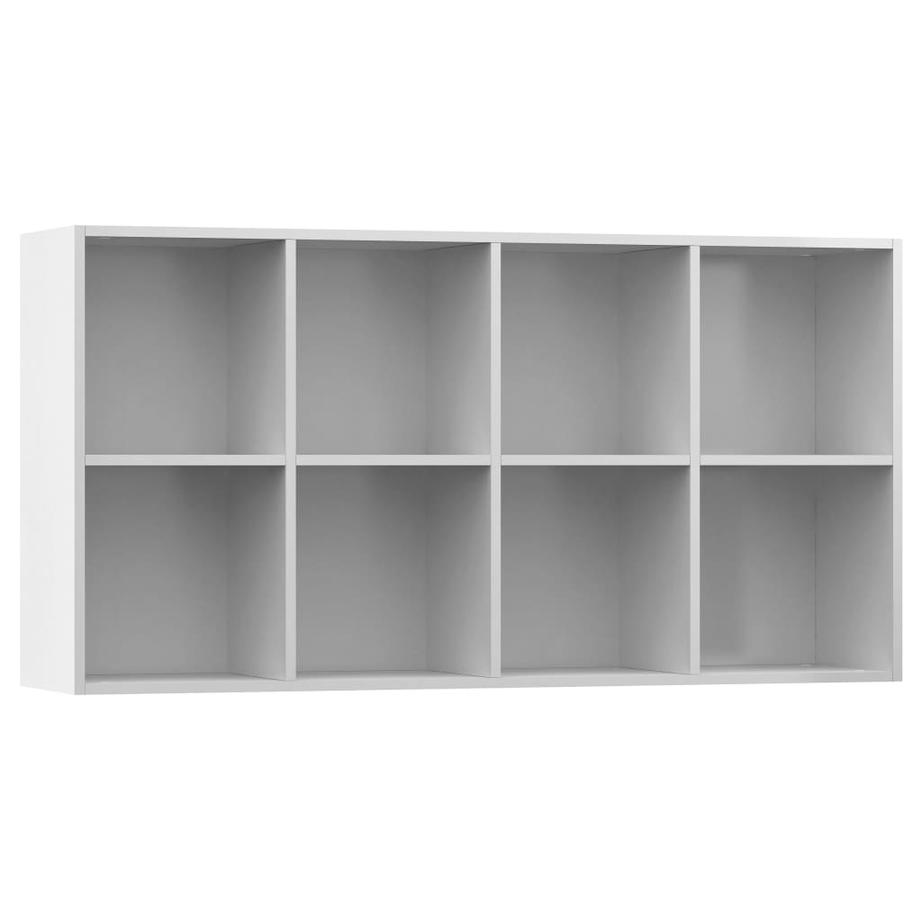 Boekenkast/dressoir 66x30x130 cm bewerkt hout eikenkleur