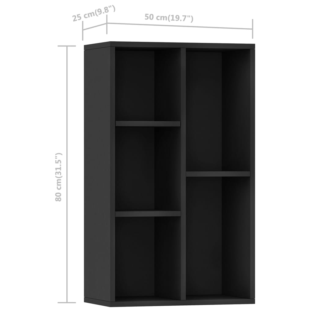 Boekenkast/dressoir 50x25x80 cm bewerkt hout