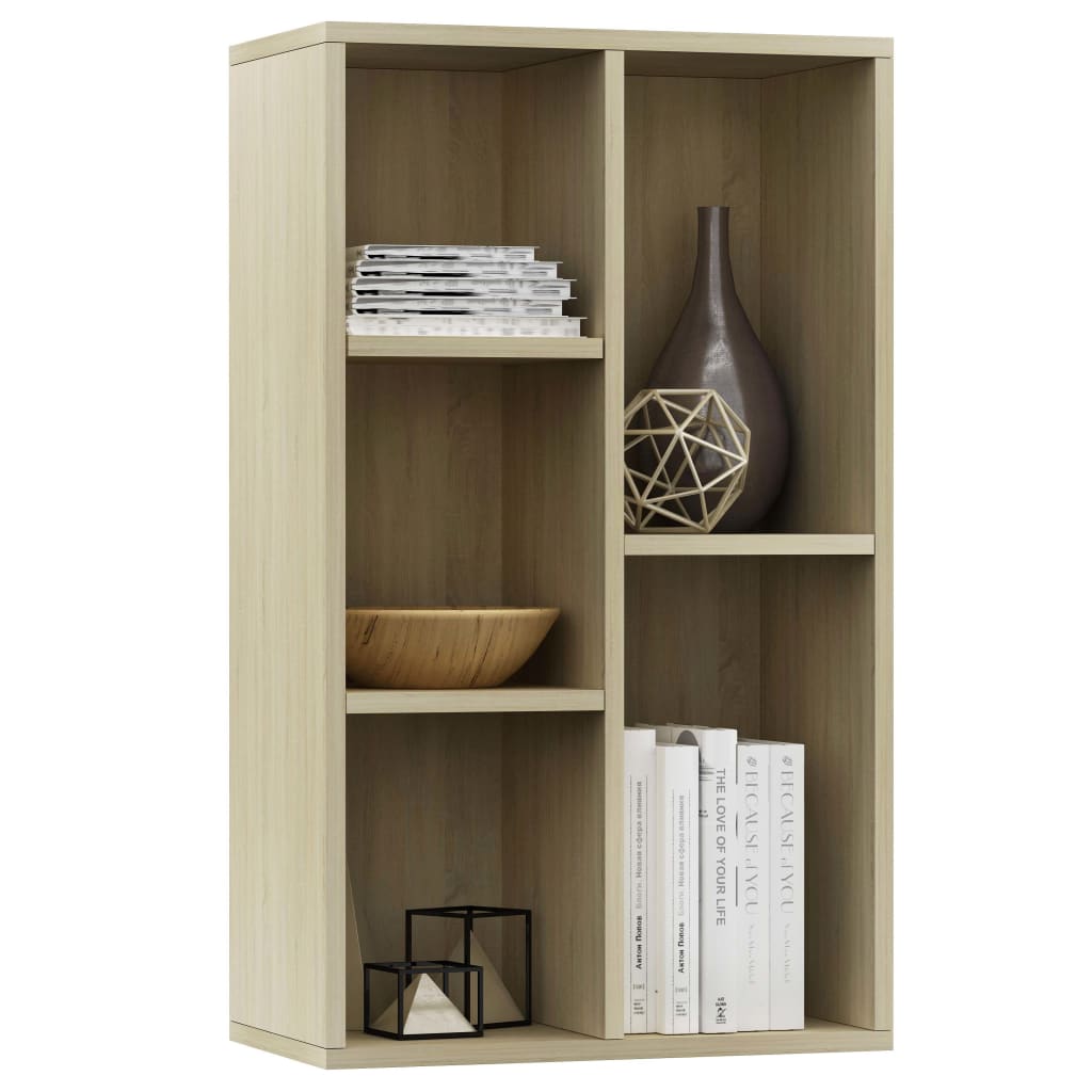 Boekenkast/dressoir 50x25x80 cm bewerkt hout