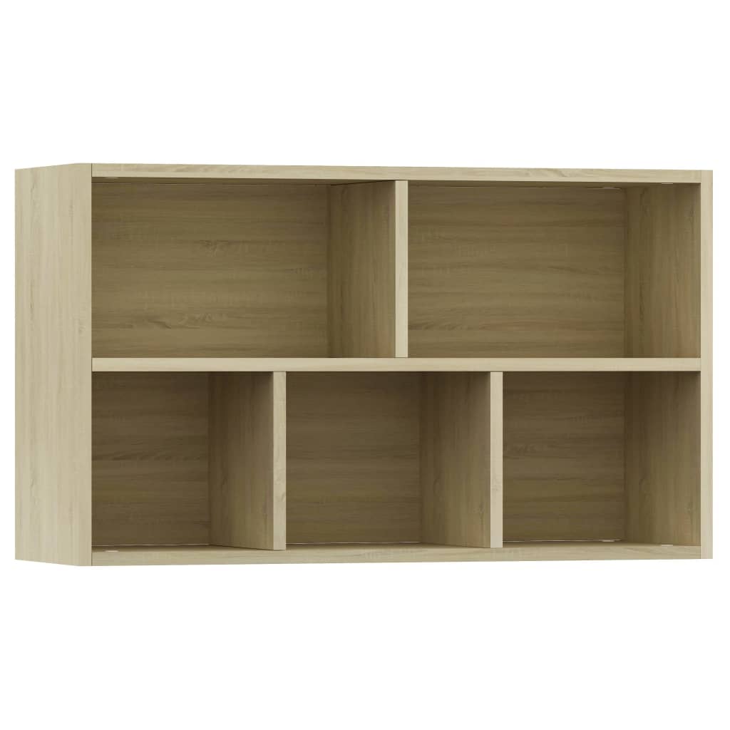 Boekenkast/dressoir 50x25x80 cm bewerkt hout