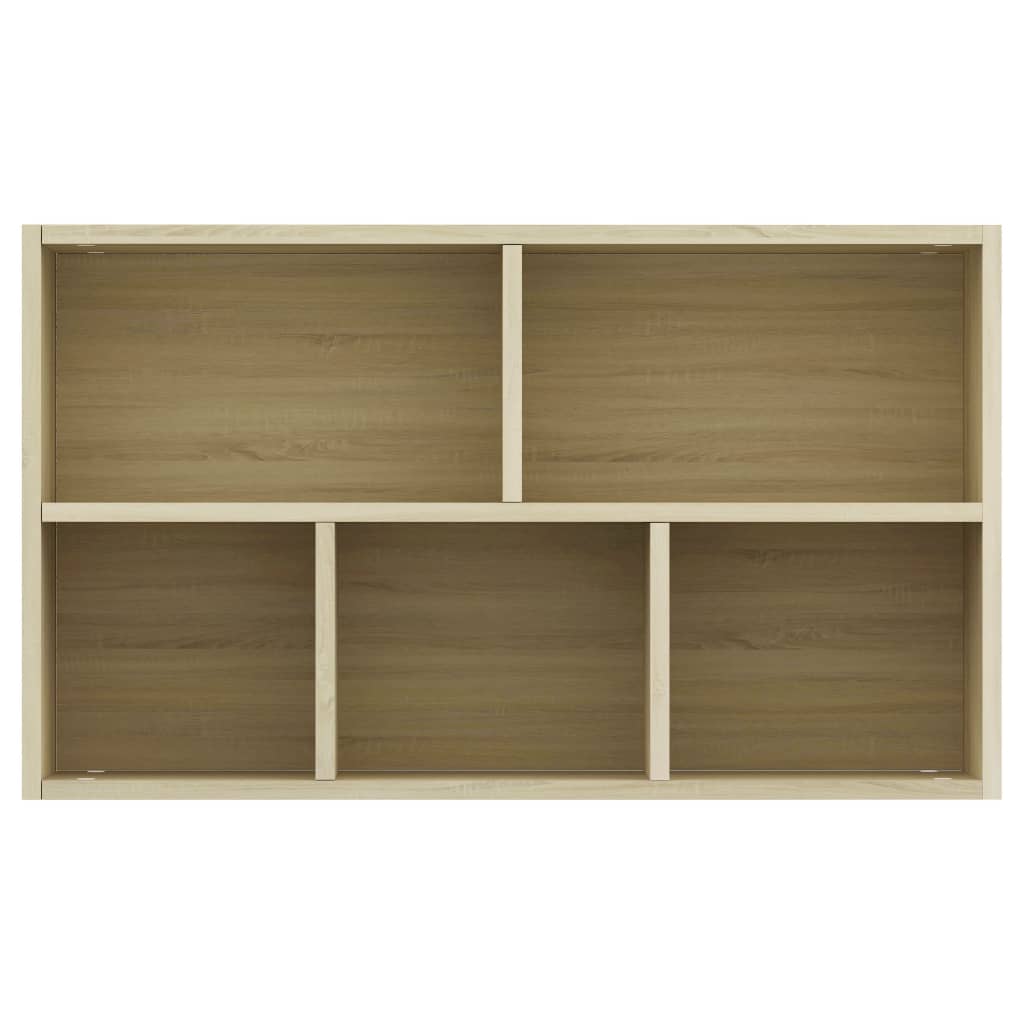 Boekenkast/dressoir 50x25x80 cm bewerkt hout