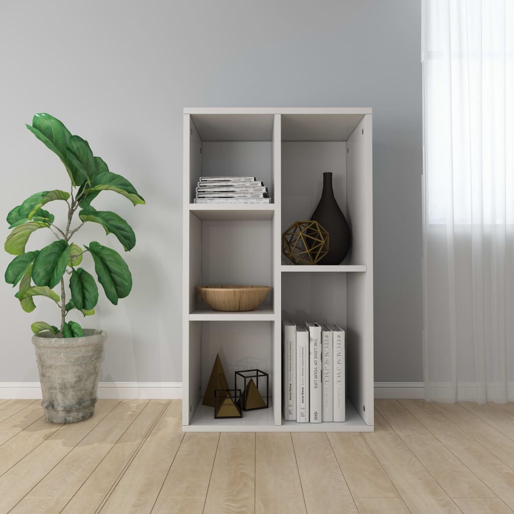 Boekenkast/dressoir 50x25x80 cm bewerkt hout