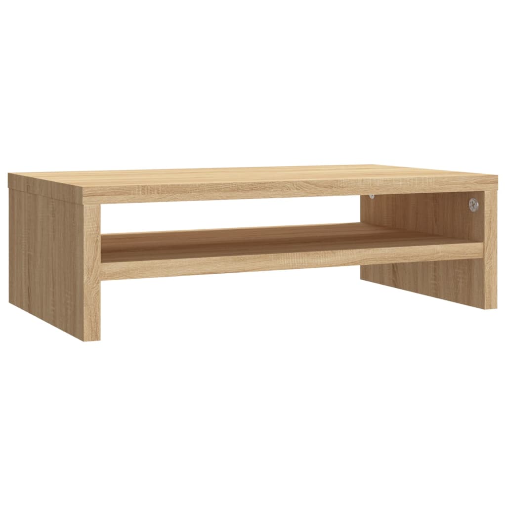 Monitorstandaard 42x24x13 cm bewerkt hout