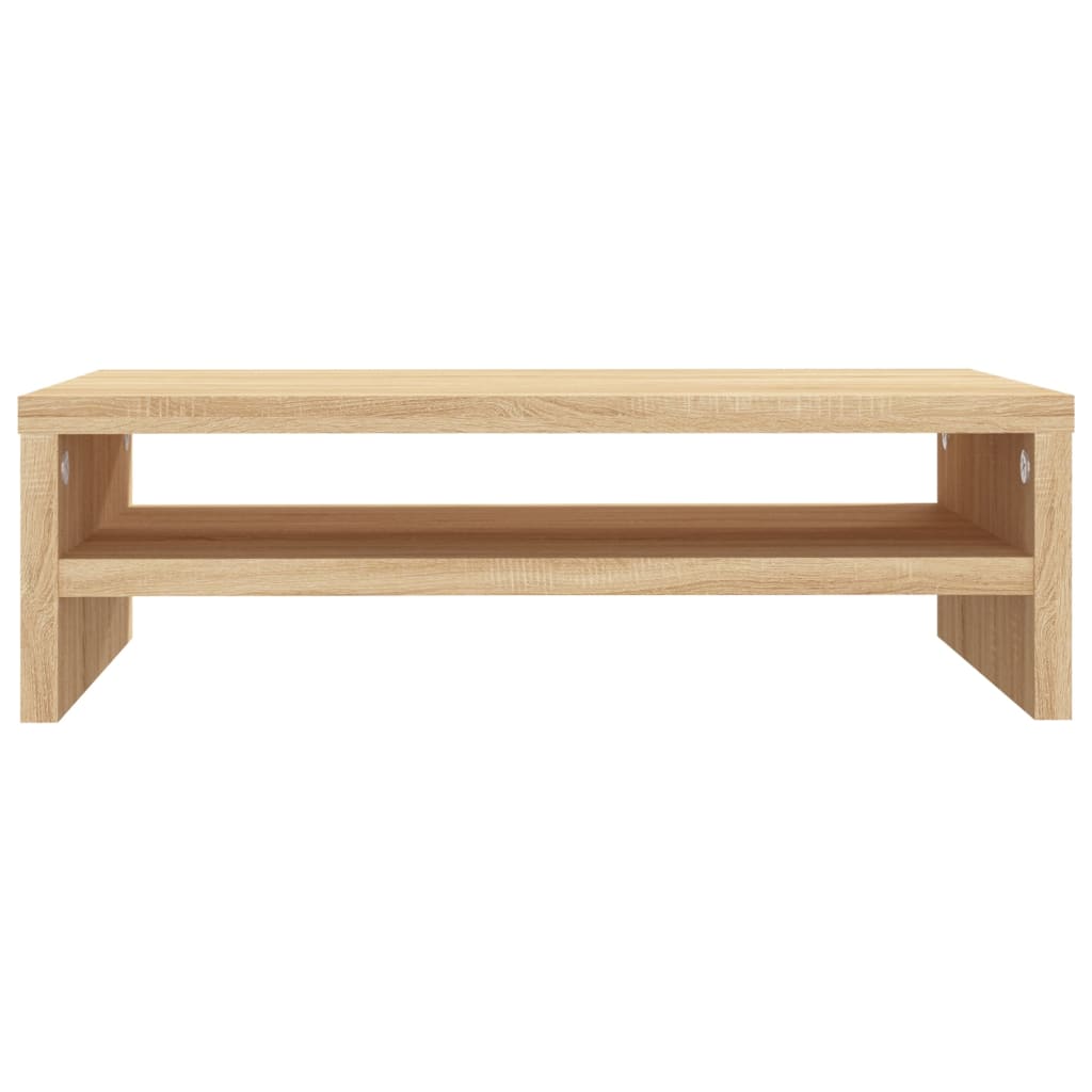 Monitorstandaard 42x24x13 cm bewerkt hout