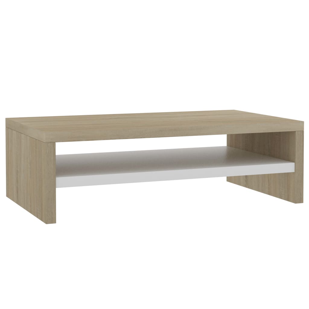 Monitorstandaard 42x24x13 cm bewerkt hout