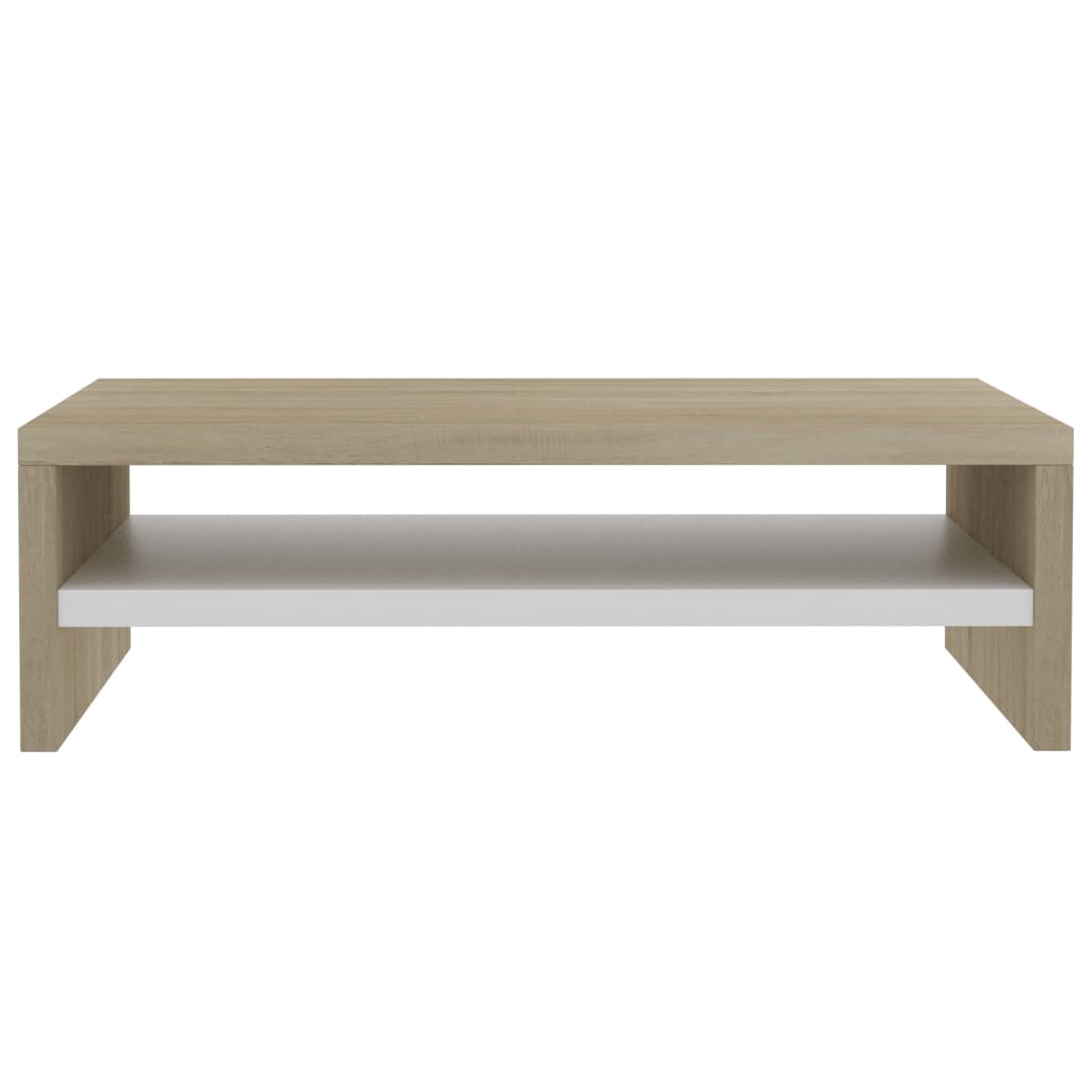 Monitorstandaard 42x24x13 cm bewerkt hout