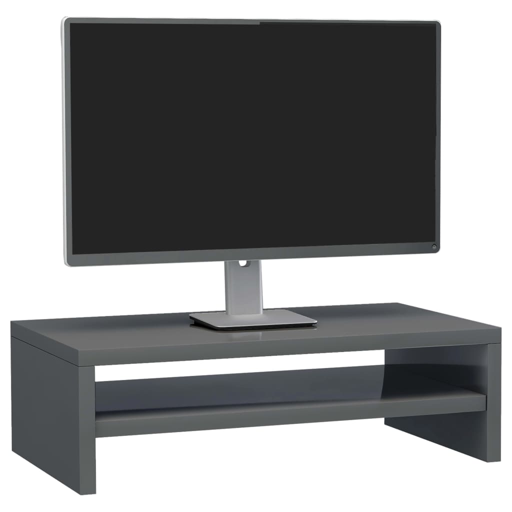 Monitorstandaard 42x24x13 cm bewerkt hout