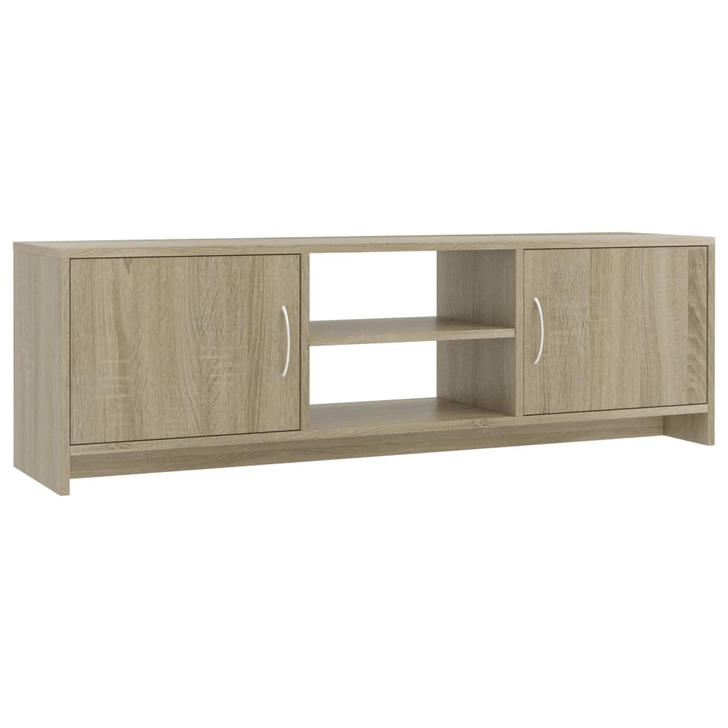 Tv-meubel 120x30x37,5 cm bewerkt hout sonoma eikenkleurig