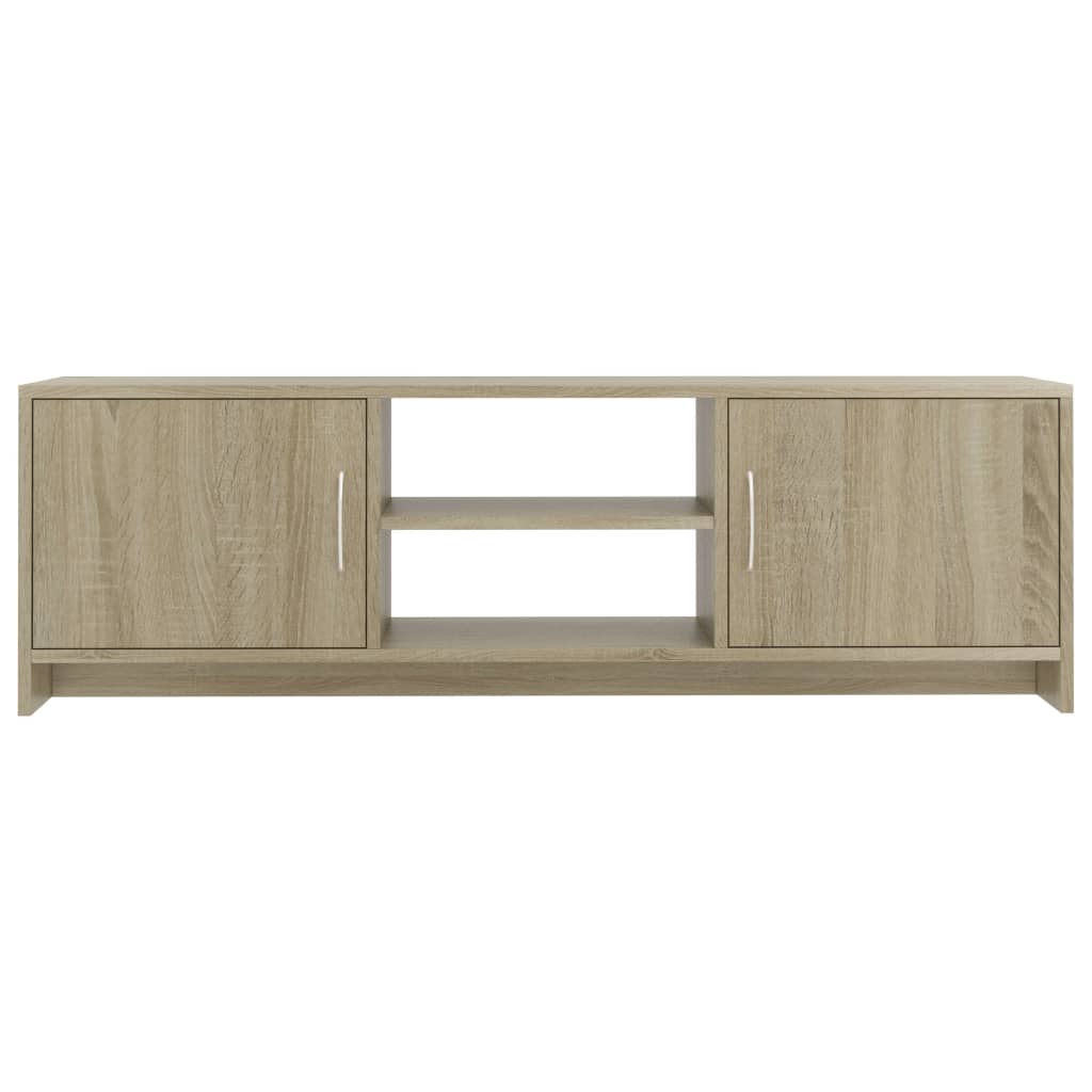 Tv-meubel 120x30x37,5 cm bewerkt hout sonoma eikenkleurig