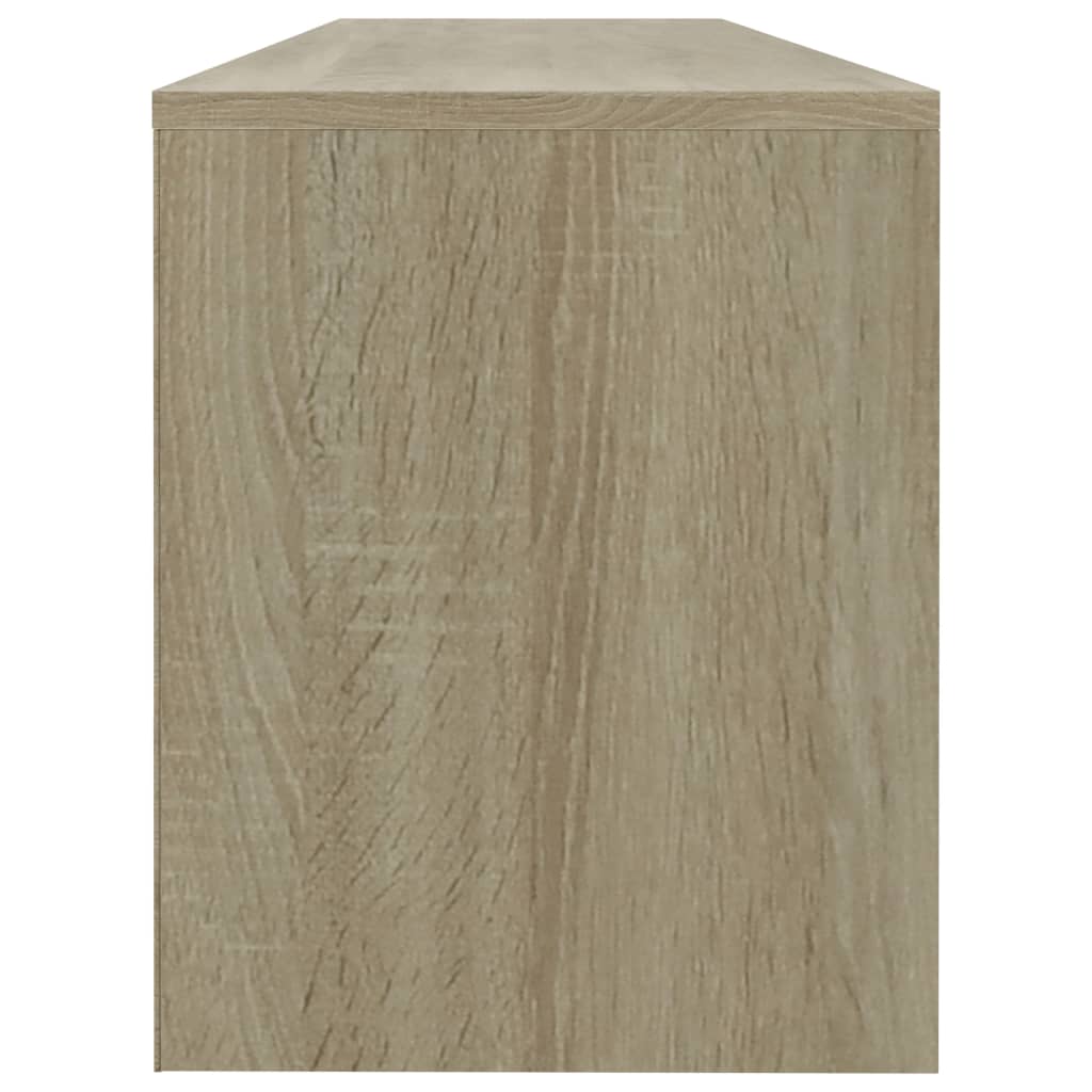 Tv-meubel 120x30x37,5 cm bewerkt hout sonoma eikenkleurig