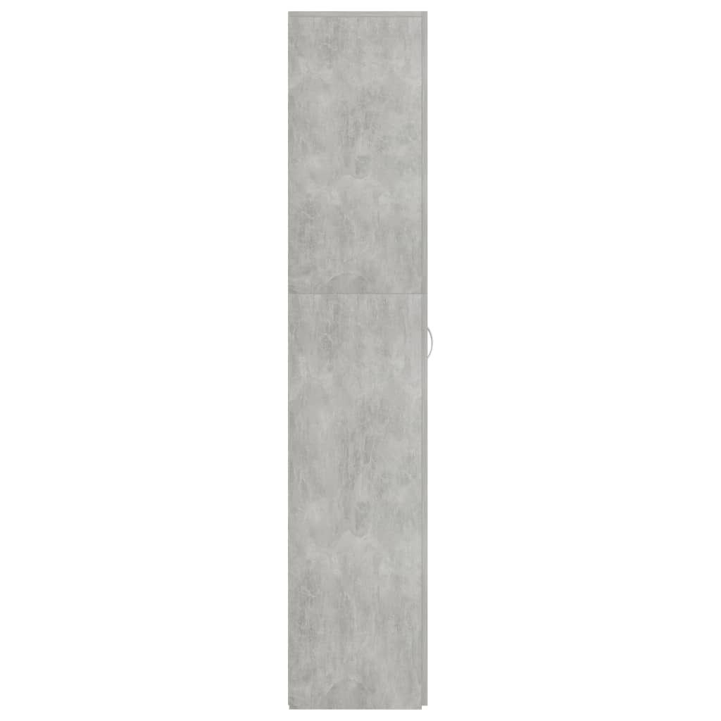 Schoenenkast 80x35,5x180 cm bewerkt hout