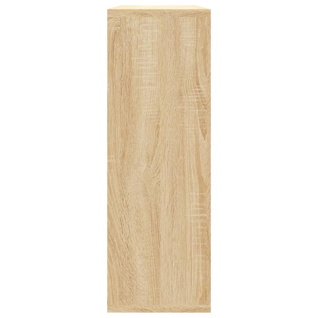 Wandschappen 104x20x58,5 cm bewerkt hout