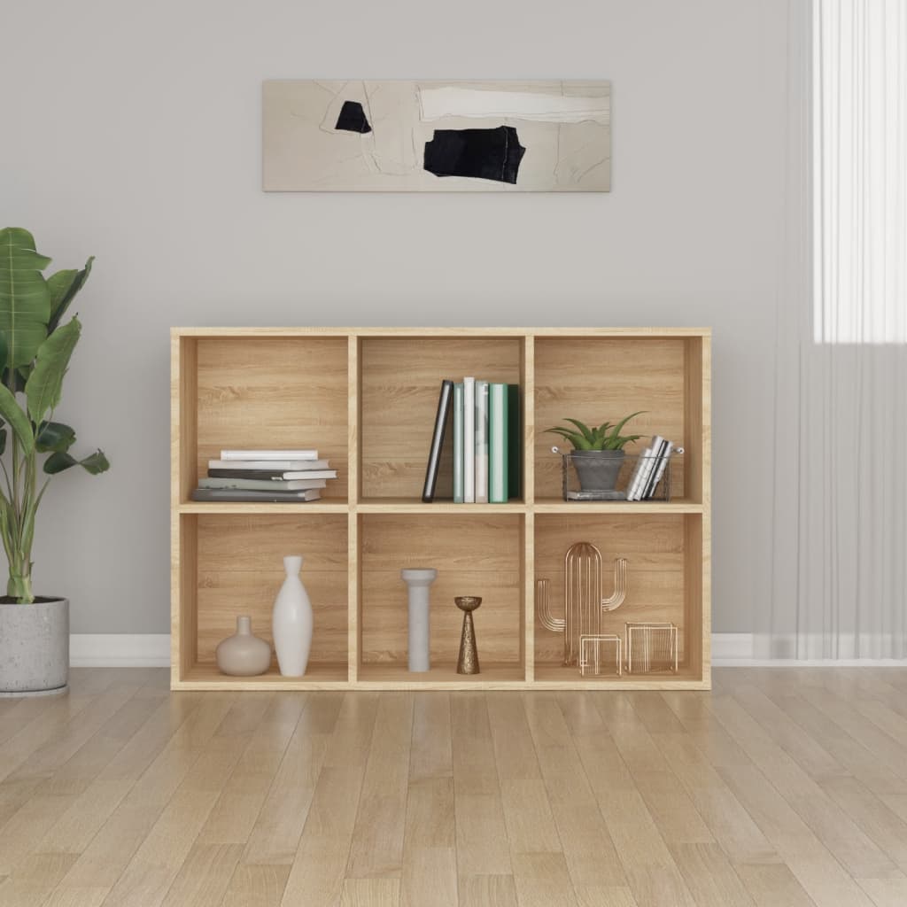 Boekenkast/dressoir 66x30x98 cm bewerkt hout