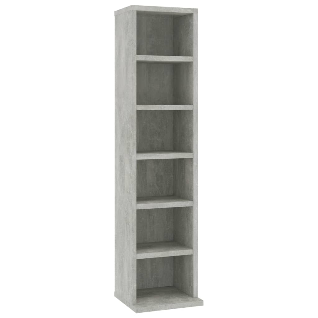 Cd-kast 21x20x88 cm bewerkt hout bruin eikenkleur