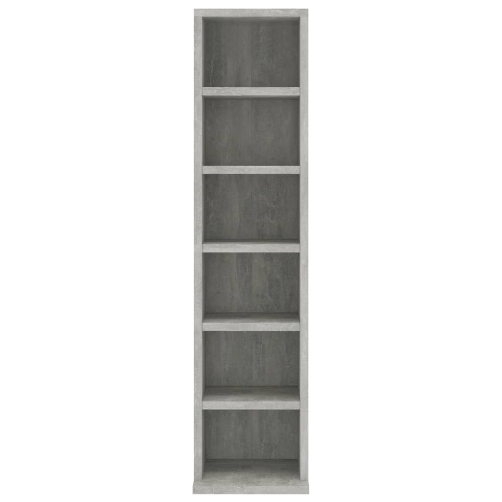 Cd-kast 21x20x88 cm bewerkt hout bruin eikenkleur