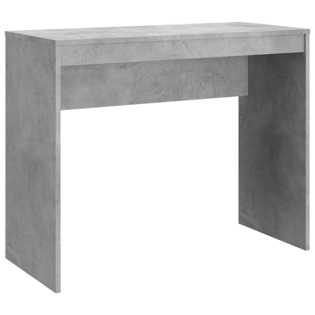 Bureau 90x40x72 cm bewerkt hout eikenkleurig