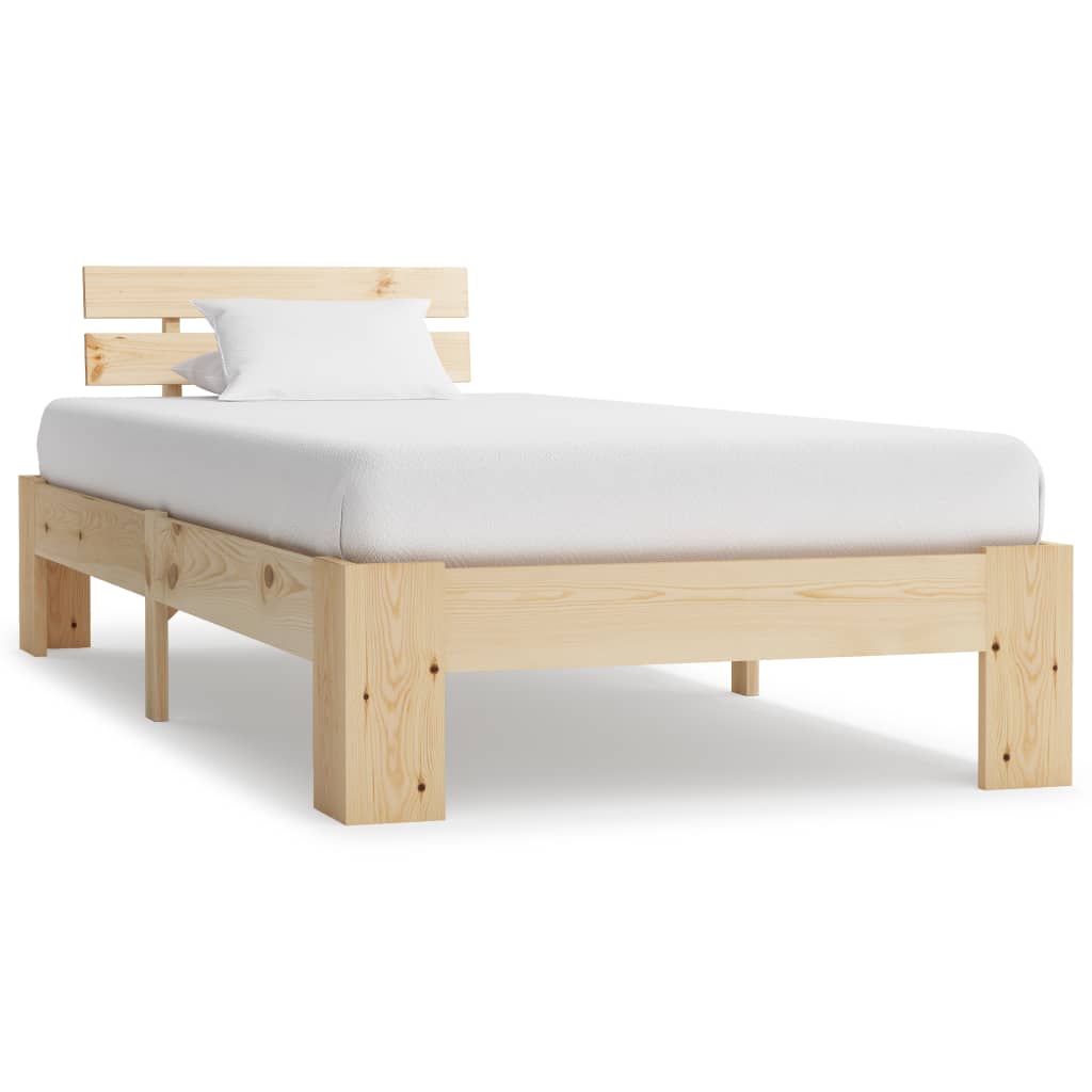 Bedframe massief grenenhout 180x200 cm