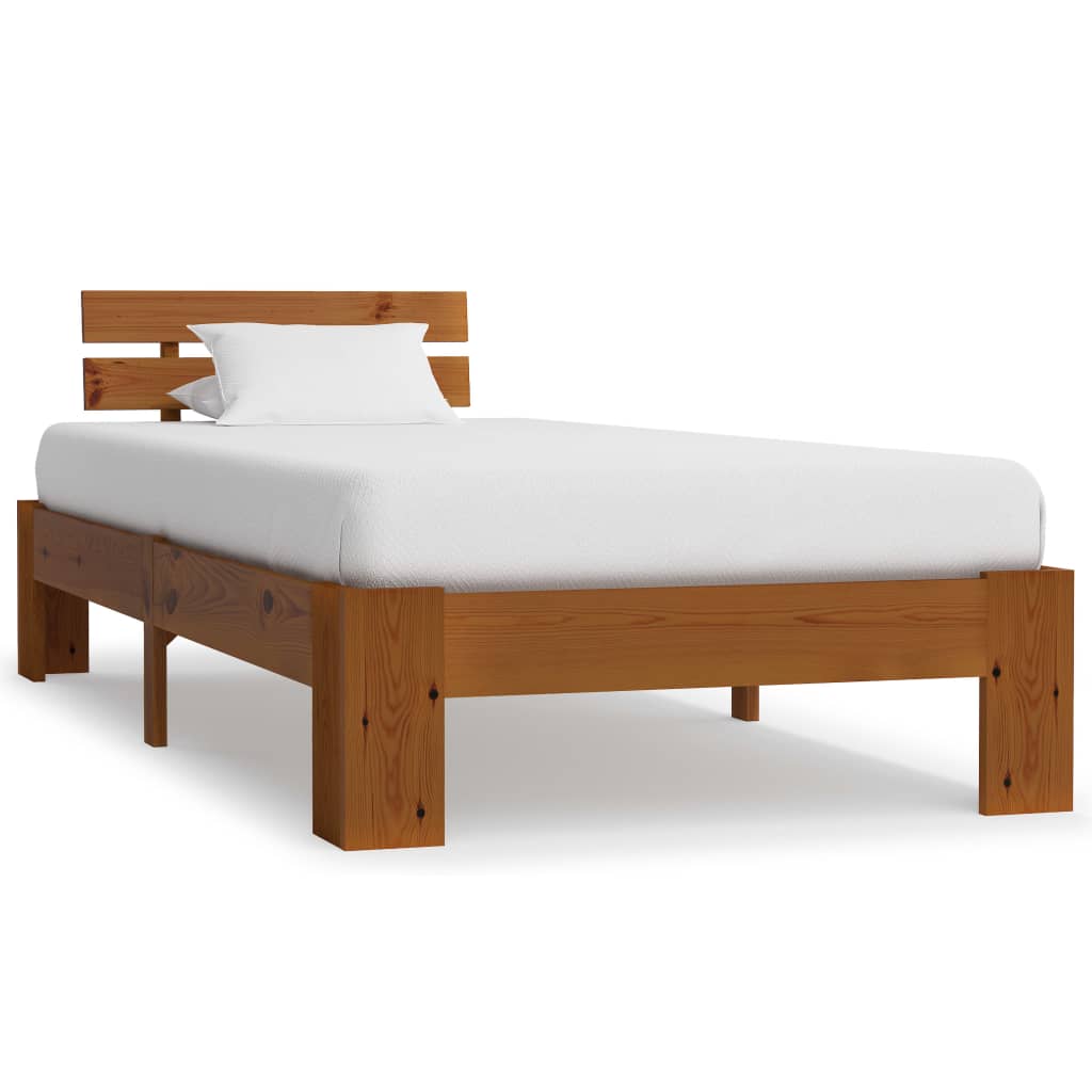 Bedframe massief grenenhout 180x200 cm