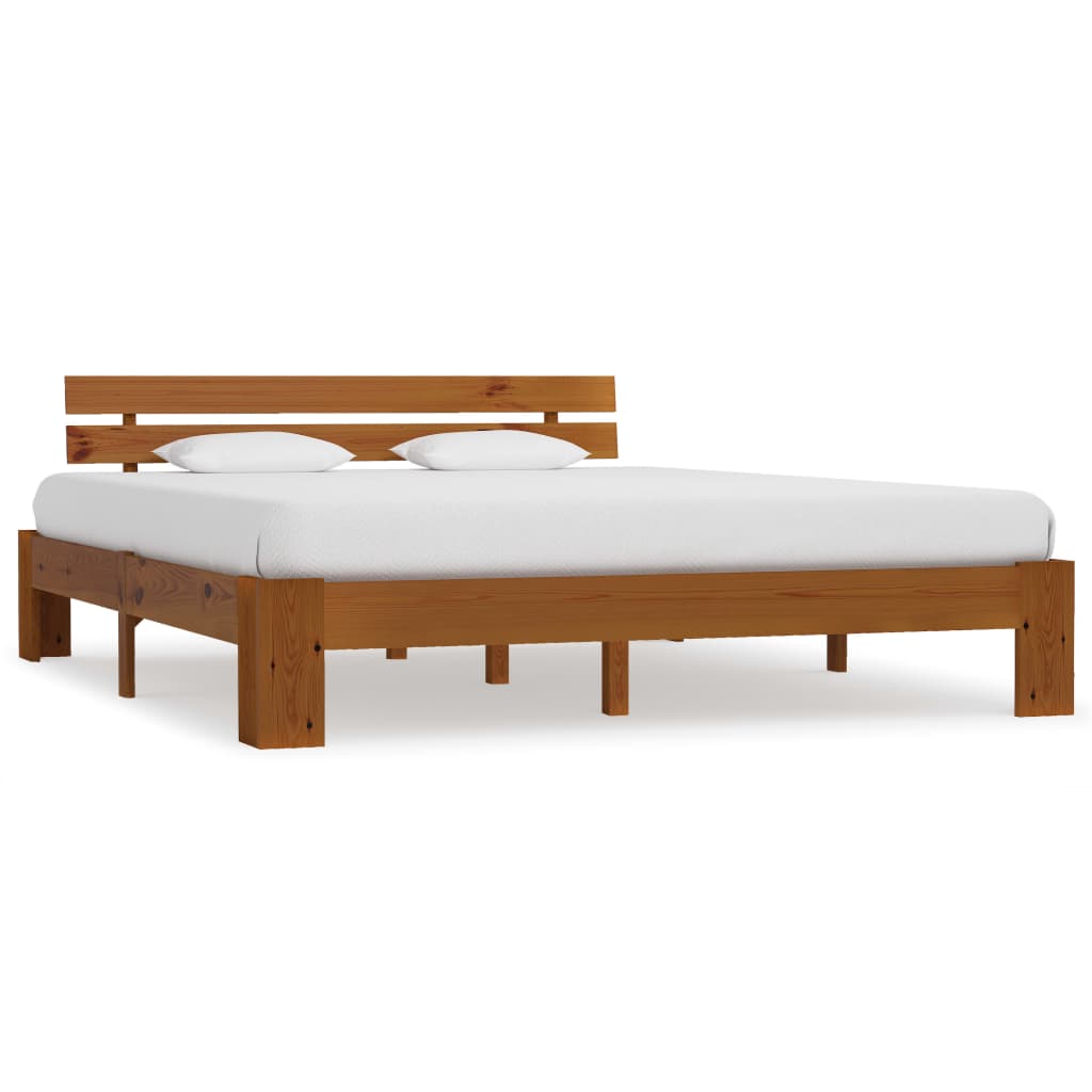 Bedframe massief grenenhout 180x200 cm