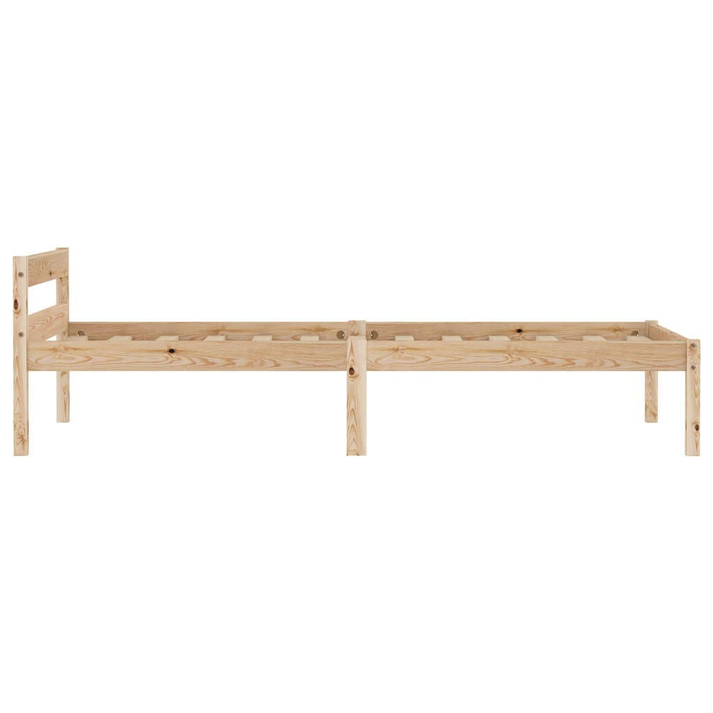 Bedframe massief grenenhout 100x200 cm