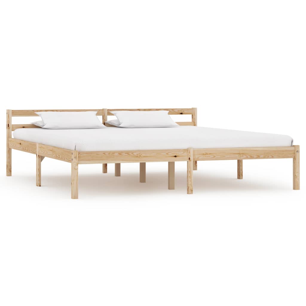 Bedframe massief grenenhout 100x200 cm