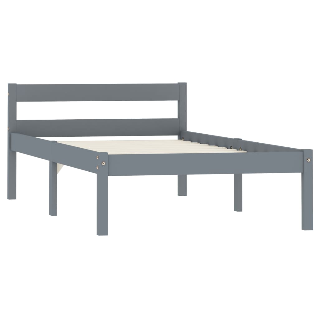 Bedframe massief grenenhout 100x200 cm