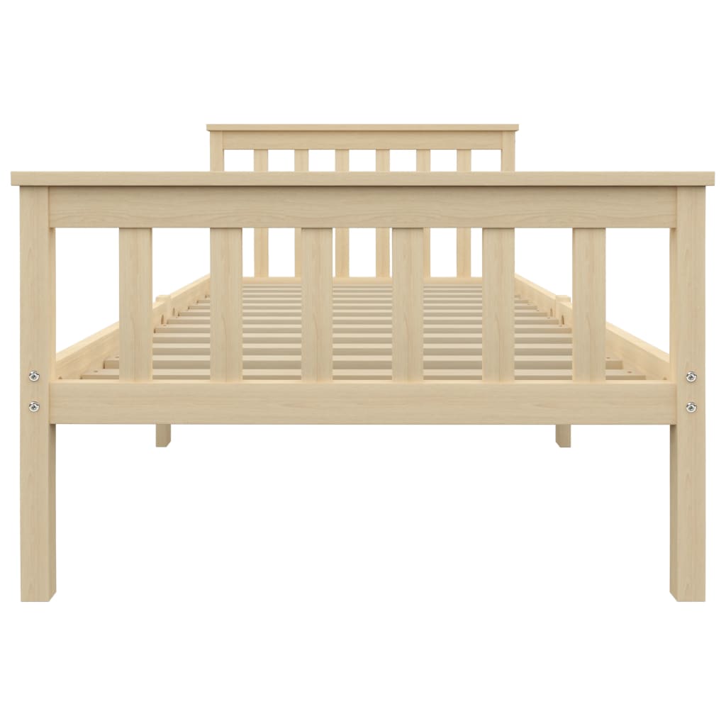 Bedframe massief grenenhout 100x200 cm