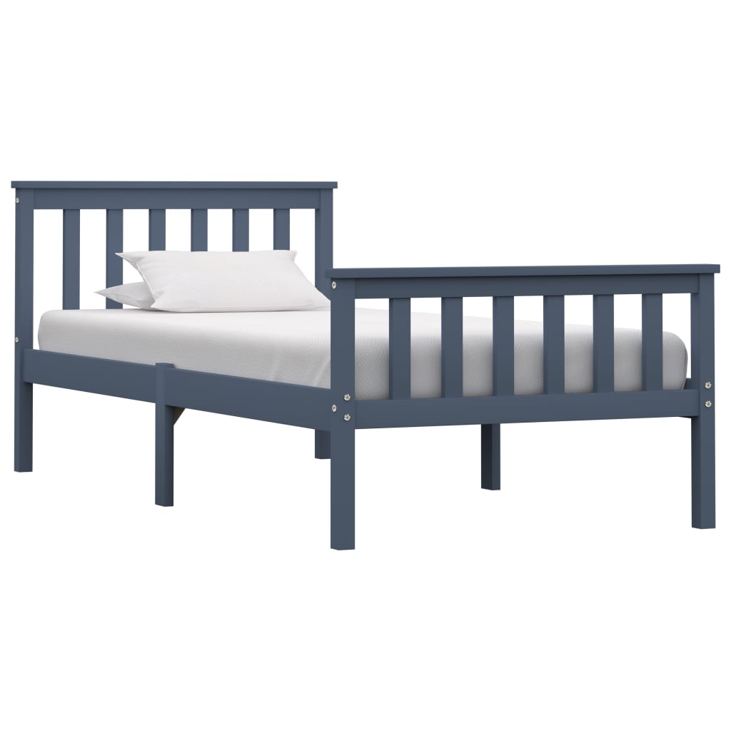 Bedframe massief grenenhout 100x200 cm